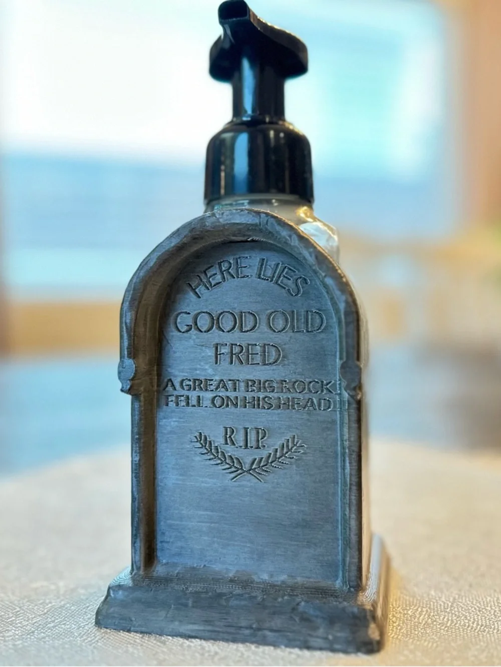 Disney Haunted Mansion Tombstone Soap Holder for Bath & Body Works Bottle